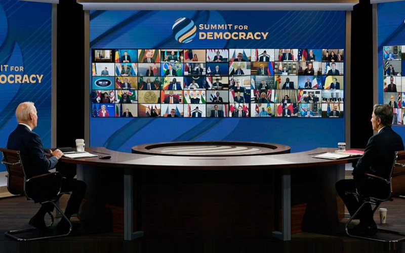 US President Biden hosts a virtual Summit for Democracy The World Insider