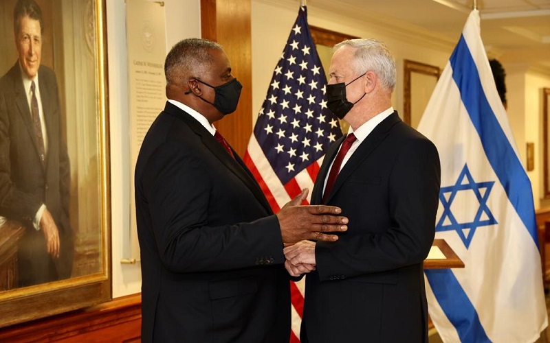 US Secretary Of Defense Meets Israeli Defense Minister In Washington, D ...