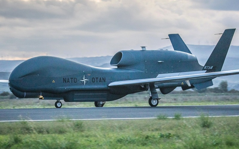 NATO surveillance drone conducts first flight over Finland - The World ...